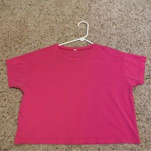 Lululemon sonic pink cates t shirt